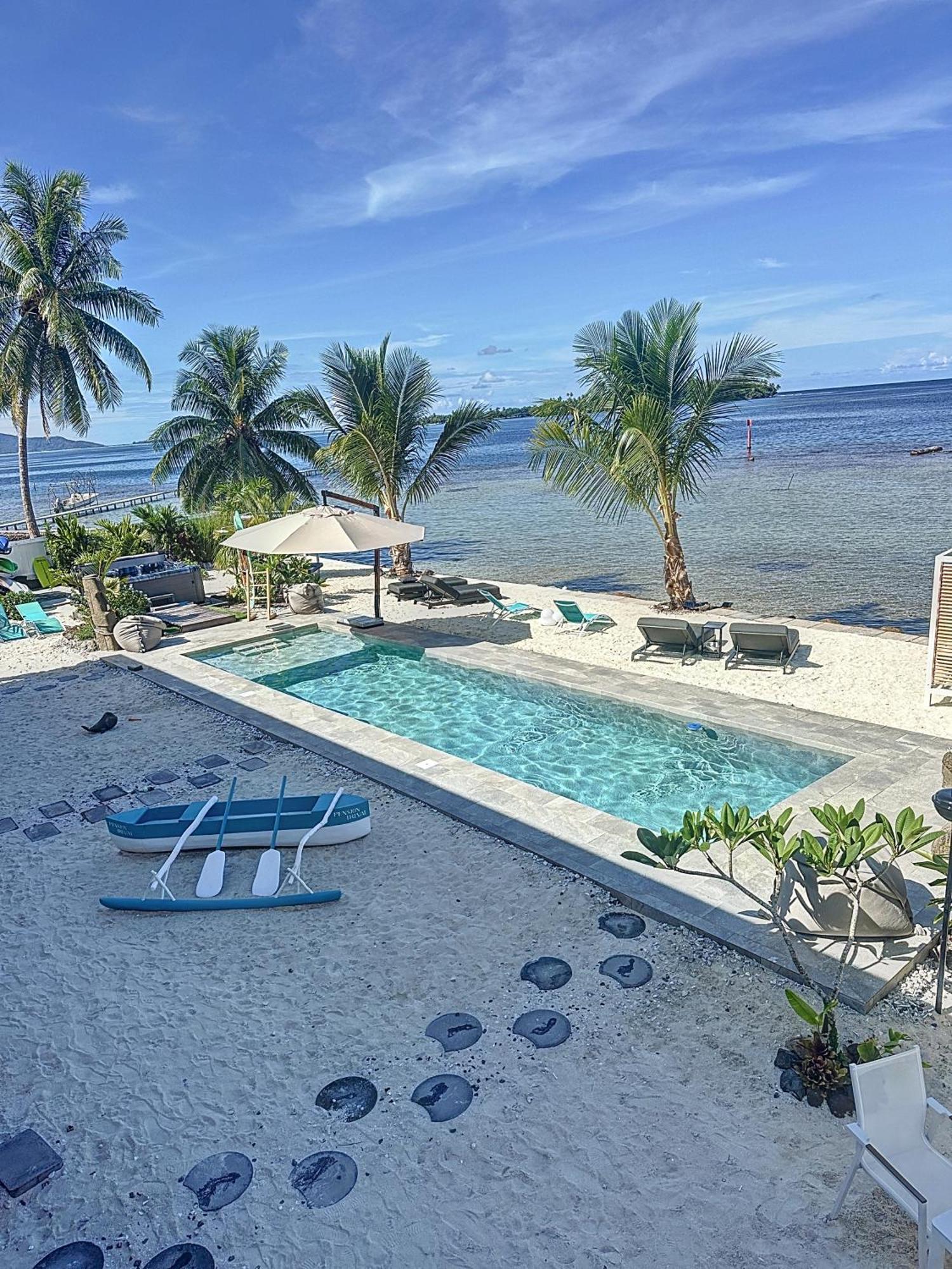 Pension Irivai, Appartement Uo Uo 3 Chambres Vue Mer Uturoa 外观 照片