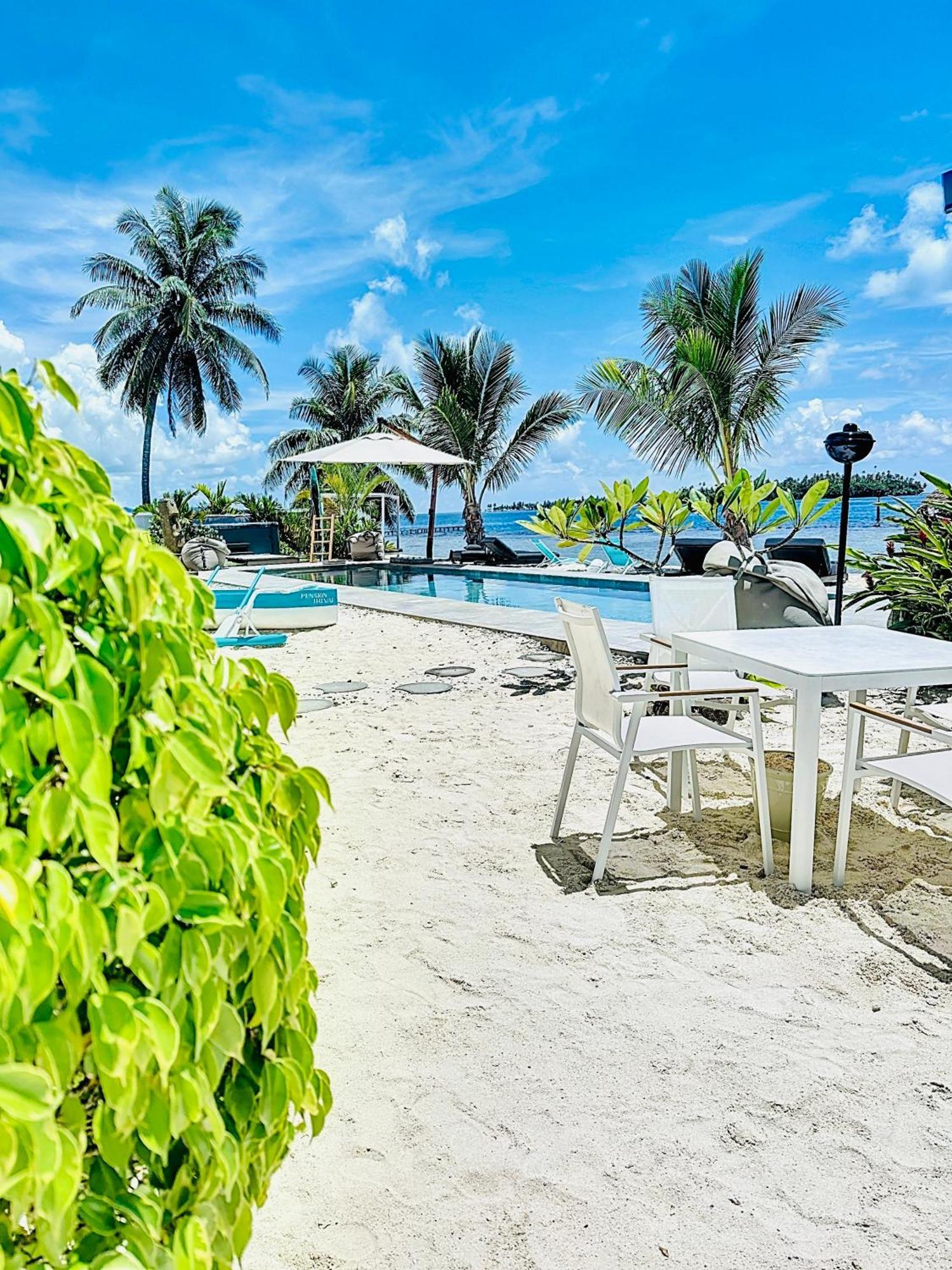 Pension Irivai, Appartement Uo Uo 3 Chambres Vue Mer Uturoa 外观 照片